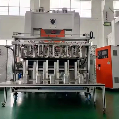 Tamamen Otomatik 35~70 Vuruş/dakika Tek Kullanımlık Sofra Takımı Alüminyum Folyo Tabak Yapma Makinesi