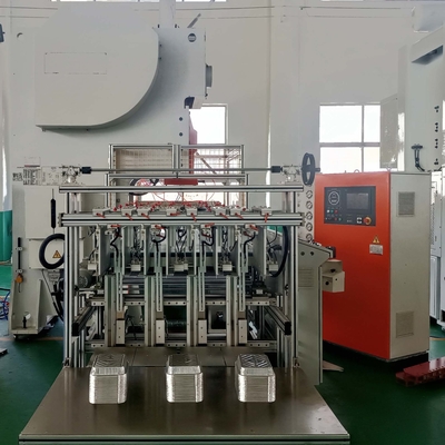 Gıda Paketleme İçin Tam Otomatik Alüminyum Folyo Kap Yapma Makinesi
