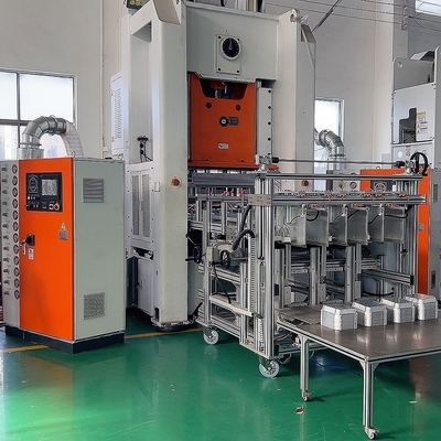 80 Ton Basınçlı SIEMENS Motorlu Alüminyum Folyo Plaka Üretim Makinesi