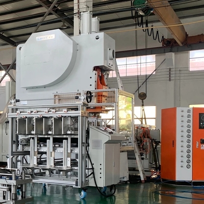 Mitsubishi PLC ile Tam Otomatik Alüminyum Tek kullanımlık plaka yapım makinesi