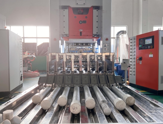 SIEMENS Motor H Çerçeve Alüminyum Folyo Kek Tart Titreşimli Gıda Üretim Makinesi