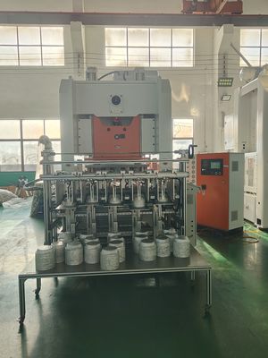 LK-T80 İnce ve Kalın Folyo Kulplar için Gıda Kabı Zımbalama Makinesi 0,025–0,2 mm Malzeme Hassasiyetle