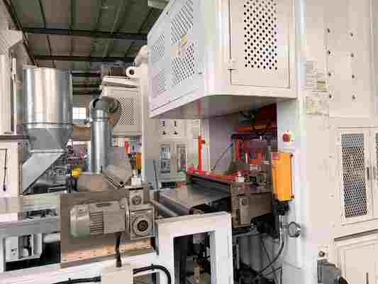 LK-T63 Otomatik Çin Tek kullanımlık H22 Alüminyum folyo Pan Penetrasyon Dirençli Yapım Makinesi