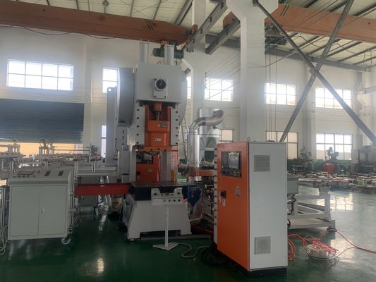 LK-T80 Gıda Konteyneri Alüminyum folyo delikleme Otomatik Yapma Makinesi Tek kullanımlı